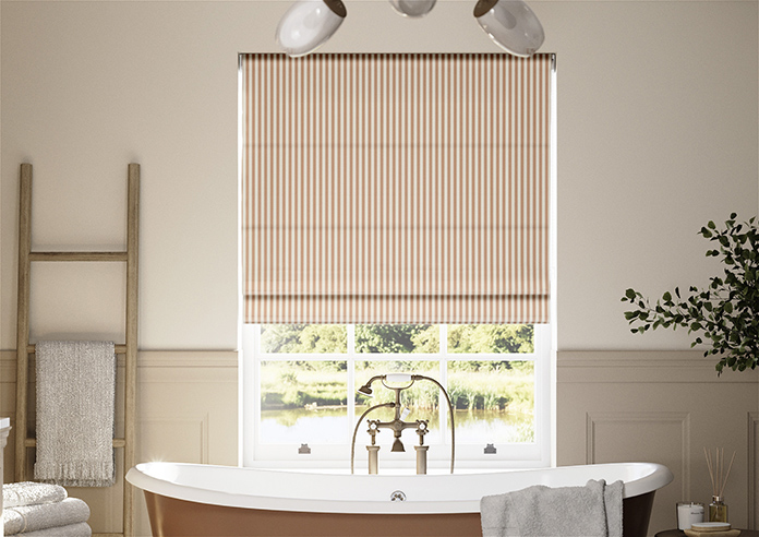 The British Stripe Co. Catherine, Polzeath No.3 - Twist&Fit Roman Blind - Image 3